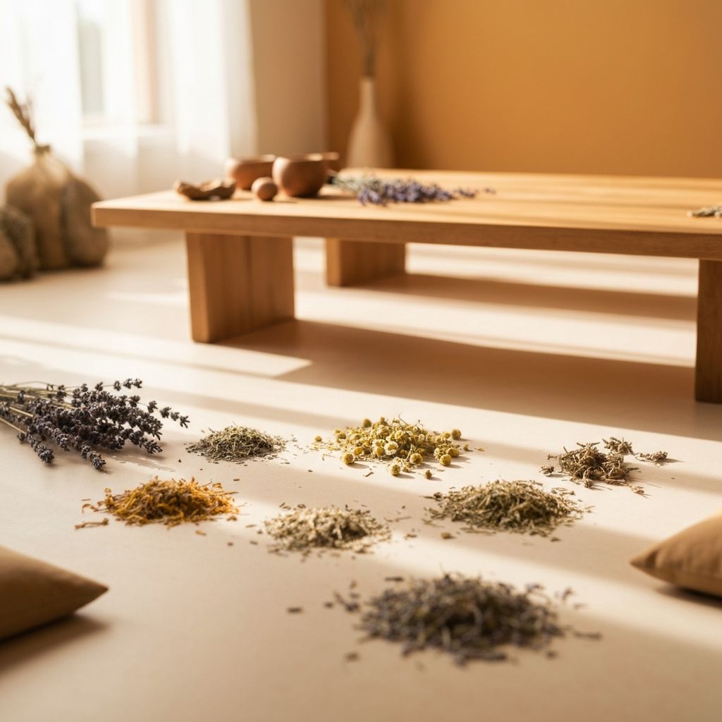 Peaceful body awareness setting