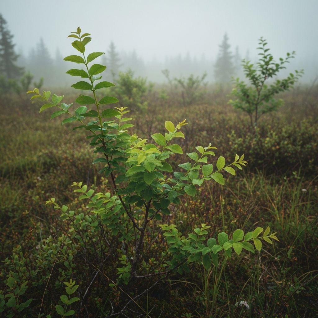 Siberian forest landscape